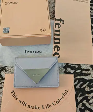 fennec 작은 지갑 퍼플