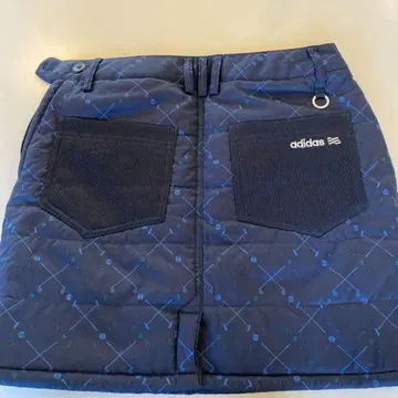 adidas 골프 클럽 패턴 스커트 네이비
