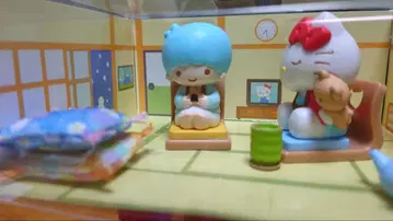 헬로키티 키키 피규어 세트 골라 골라 단란 마스코트