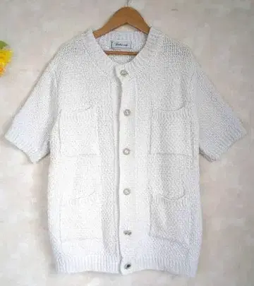 반팔 니트 가디건