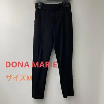 DONA MARIE 앞 슬릿 스키니 팬츠 M 사이즈 블랙