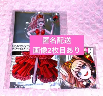 단간론파 드레스업 에노시마 쥰코 아크릴 스탠드 하트 캔뱃지