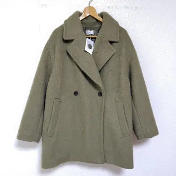 미사용 Ungrid 샤기 미들 코트 오버 사이즈 언그리드 새상품