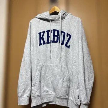 케보즈 그레이 후드 부착 후드티 케보즈