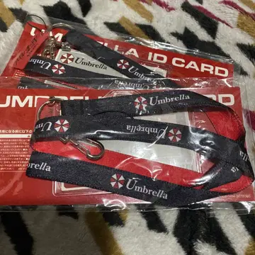 바이오하자드 V 리트리뷰션 한정판 엄브렐라사 ID 카드 2개 세트