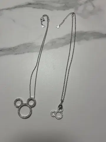 디즈니 미키 목걸이 커플 세트