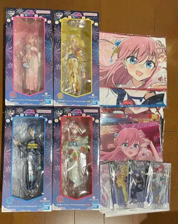 [ 미개봉 ] 제일복권 봇치 더 록! A상 B상 C상 D상 세트