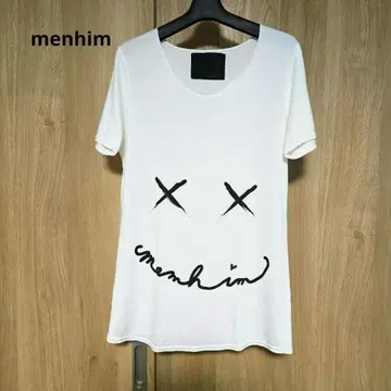 menhim 스마일 티셔츠