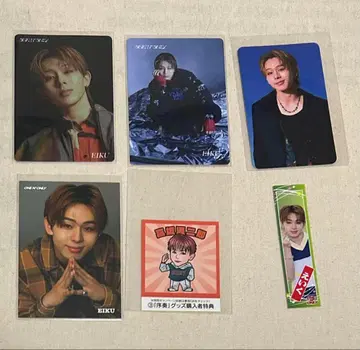 ONE N' ONLY EIKU 트레이딩 카드 스티커