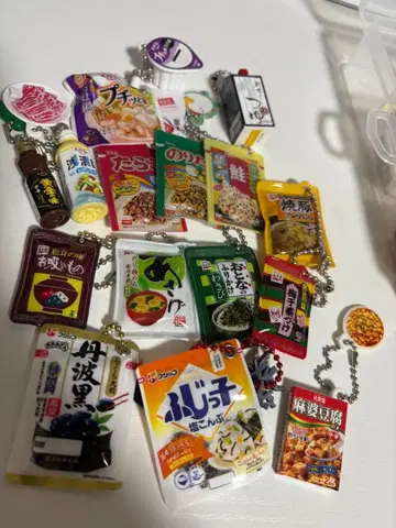 가챠가챠 식품계 캡슐 토이