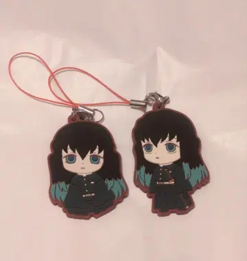 귀멸의 칼날 토키토 무이치로 러버 스트랩