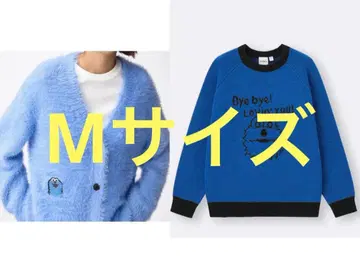 퍼펫 순순 GU 오버 사이즈 니트 풀오버 니트 가디건