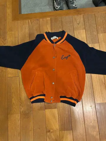 Enyce XL 바시티 자켓 오렌지/네이비