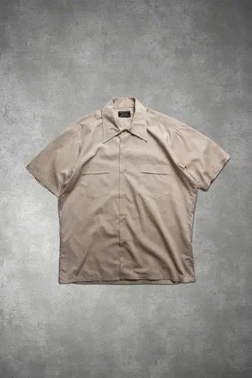 towncraft 70s 오픈 카라 코튼 셔츠 M 59-3-25