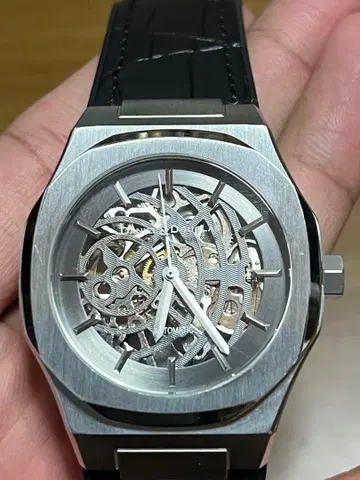 DANEIL & DOUGLAS 스켈레톤 자동 와인딩 시계