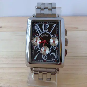 쿼츠 크로노 손목시계 SS