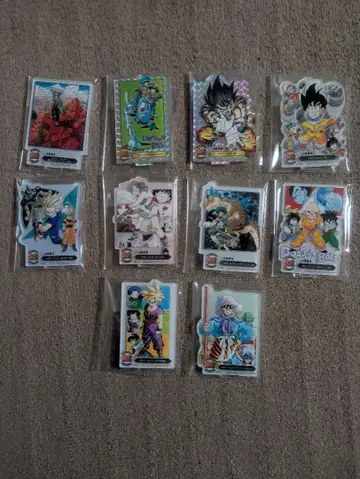 드래곤볼 1번 복권 40th F상 아크릴 스탠드 시크릿 상품 포함