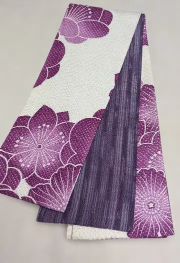 No.1753 순수 실크  반폭 오비 헤코 오비 핸드메이드