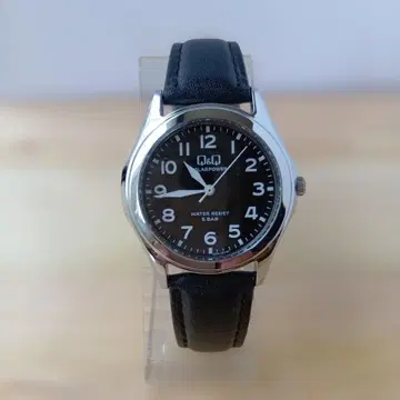 Q&Q 솔라 쿼츠 손목시계 PC/SS