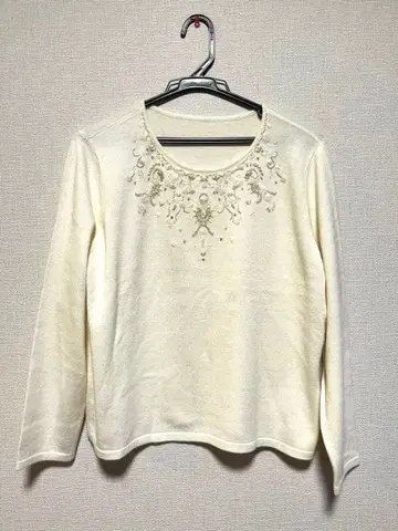 레리안 자수 니트 13+ 사이즈