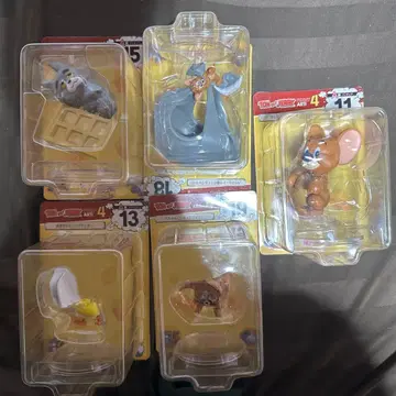 톰과 제리 피규어 5체 세트