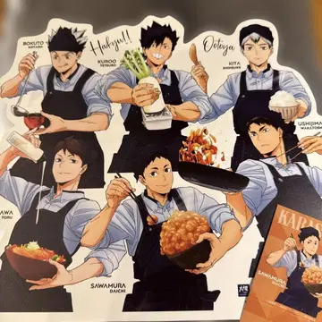 하이큐!! 오오토야 신작 다이컷 비주얼 보드