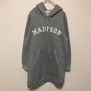 [ LOWRYS FARM ] (M) 프론트 로고 후드 맨투맨 / 캐주얼