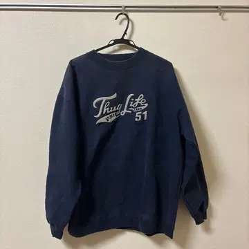 구제 맨투맨 네이비