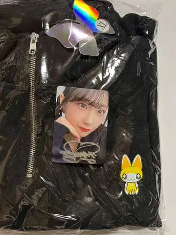 조츠키 나오 60% 콜라보 후드티 트레이딩 카드 친필 사인