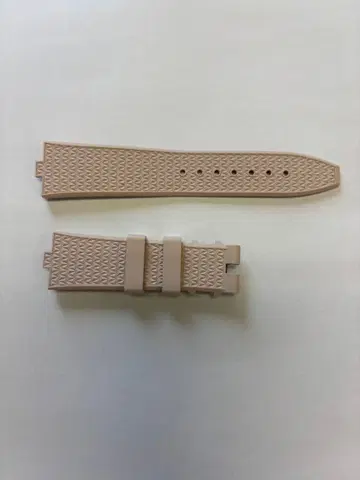 바쉐론 콘스탄틴 베이지 고무 벨트