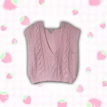 Vintage 니트 베스트