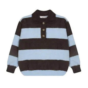 LARTIGENT 스트라이프 니트 스웨터