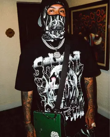 새상품 LOST HILLS x $AD BOYZ 발라클라바