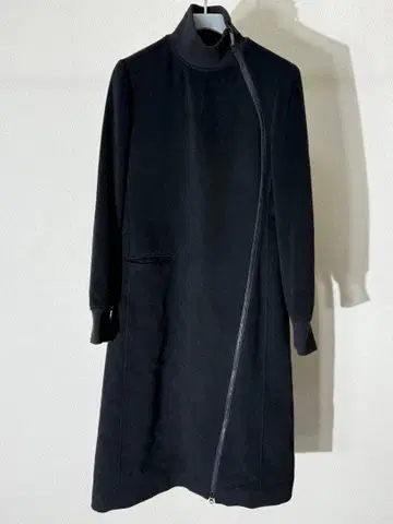 장 폴 고티에 커브 ZIP 울 코트