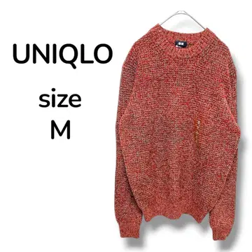 UNIQLO 유니클로 니트 스웨터 울 혼방 와플 스웨터 미사용품