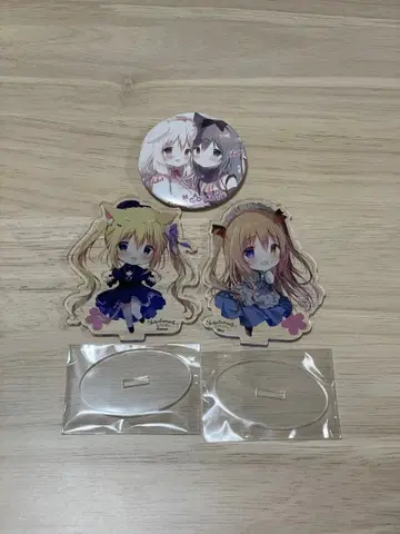 시라타마코 캔뱃지&아크릴 스탠드