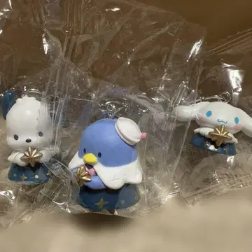 산리오 별색 천사 참 포차코 시나모롤 턱시도샘 3개 세트