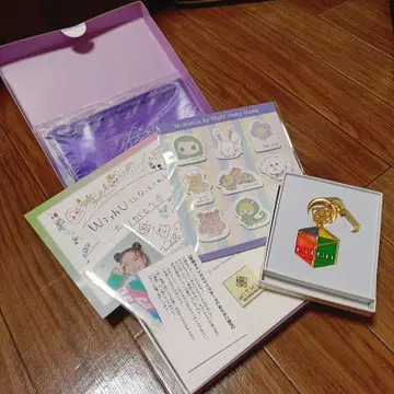 NiziU WITHU 팬클럽 키링 세트