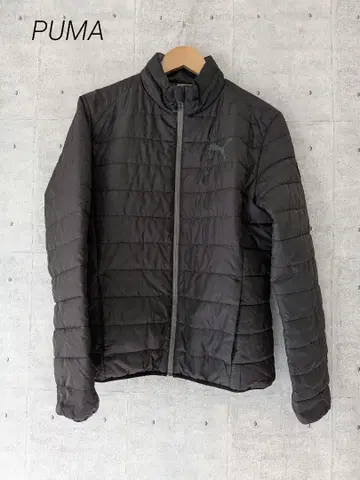 푸마 패디드 자켓 아우터 블랙 폴리에스테르