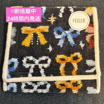 러브러리 바이 페일러 FEILER 메니 리본즈 손수건 파우치