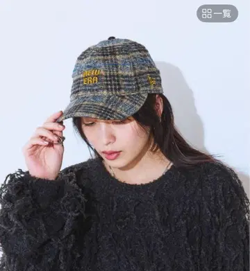 JEANASIS NEWERA 체크 캡