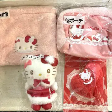 헬로키티 당첨 복권 키티 파우치 복조리 마스코트 백참