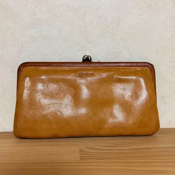 gantan 가죽 장지갑 베이지