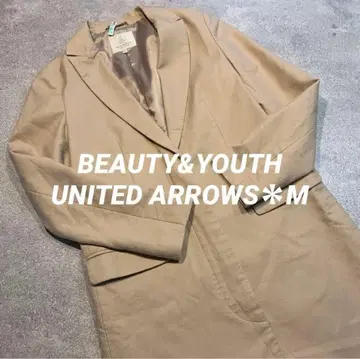 BEAUTY&YOUTH*롱 코트*체스터 코트*베이지*M