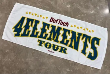 DefTech 4ELEMENTS TOUR 타월 화이트