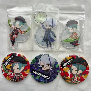 트위스테 전람회 옥타비넬 캔뱃지 & 아크릴 스탠드 아즐 제이드 플로이드