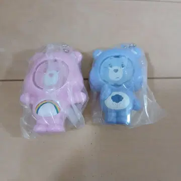 케어베어 사진 프레임 마스코트