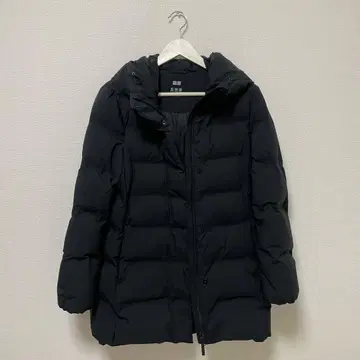 유니클로 다운 자켓 블랙