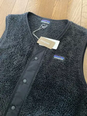 patagonia 로스 가토스 플리스 베스트 블랙 M 사이즈
