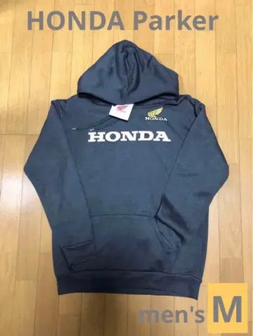 [ 새상품 미사용 ] HONDA 빅 로고 풀오버 후드티 gray M